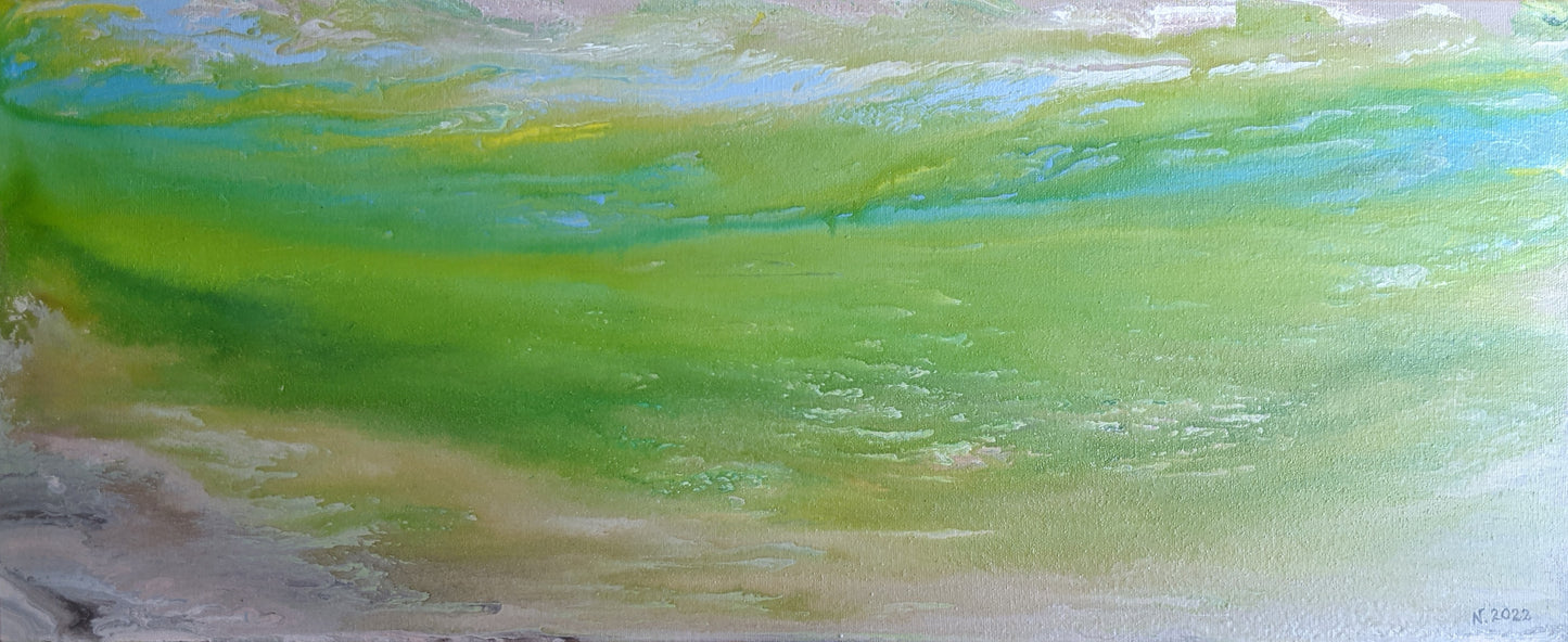 AVAILABLE - Dreamy Landscape, 2022 (24x10")