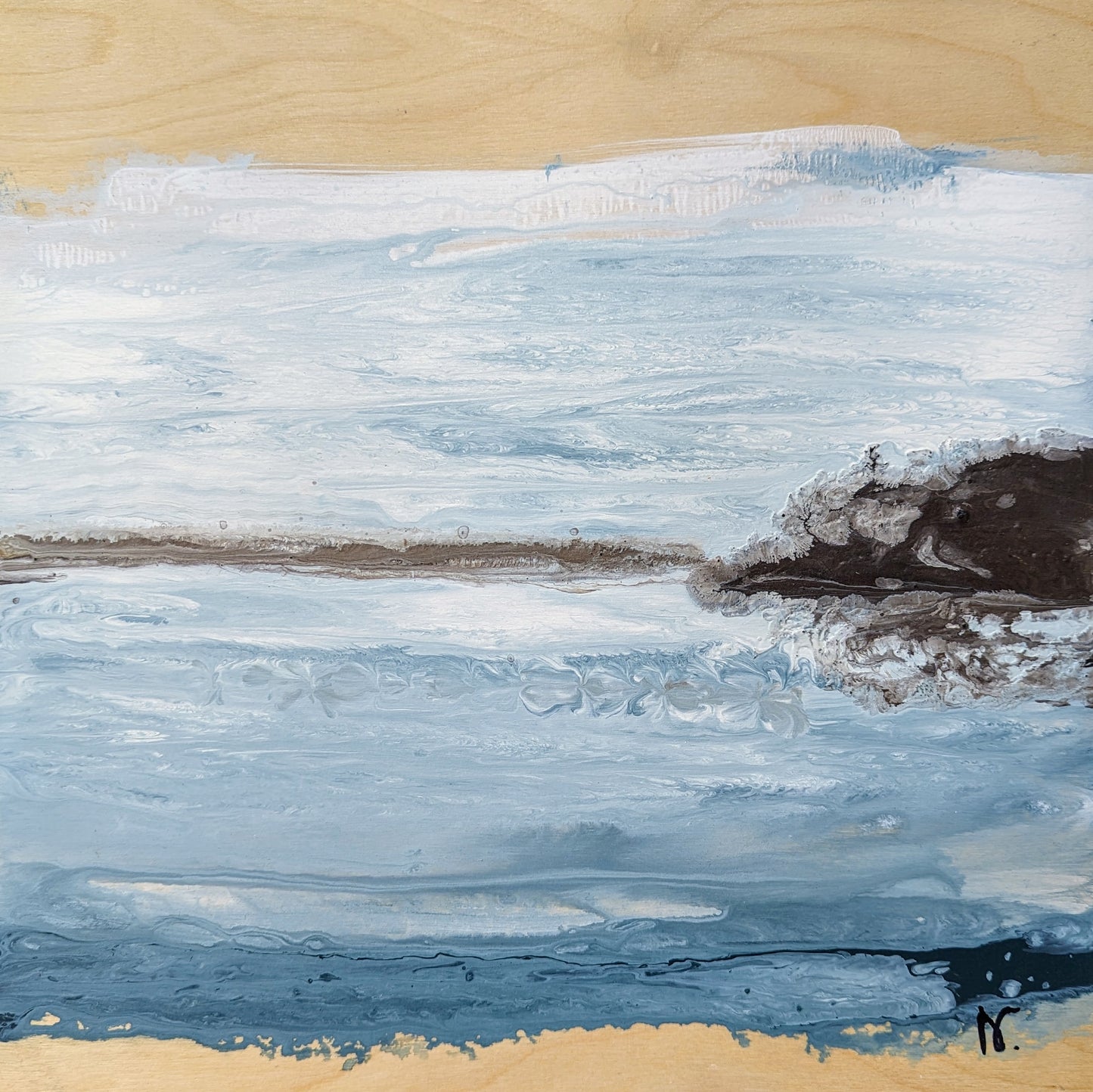 AVAILABLE - Misty Mornings, 2023 (12x12")