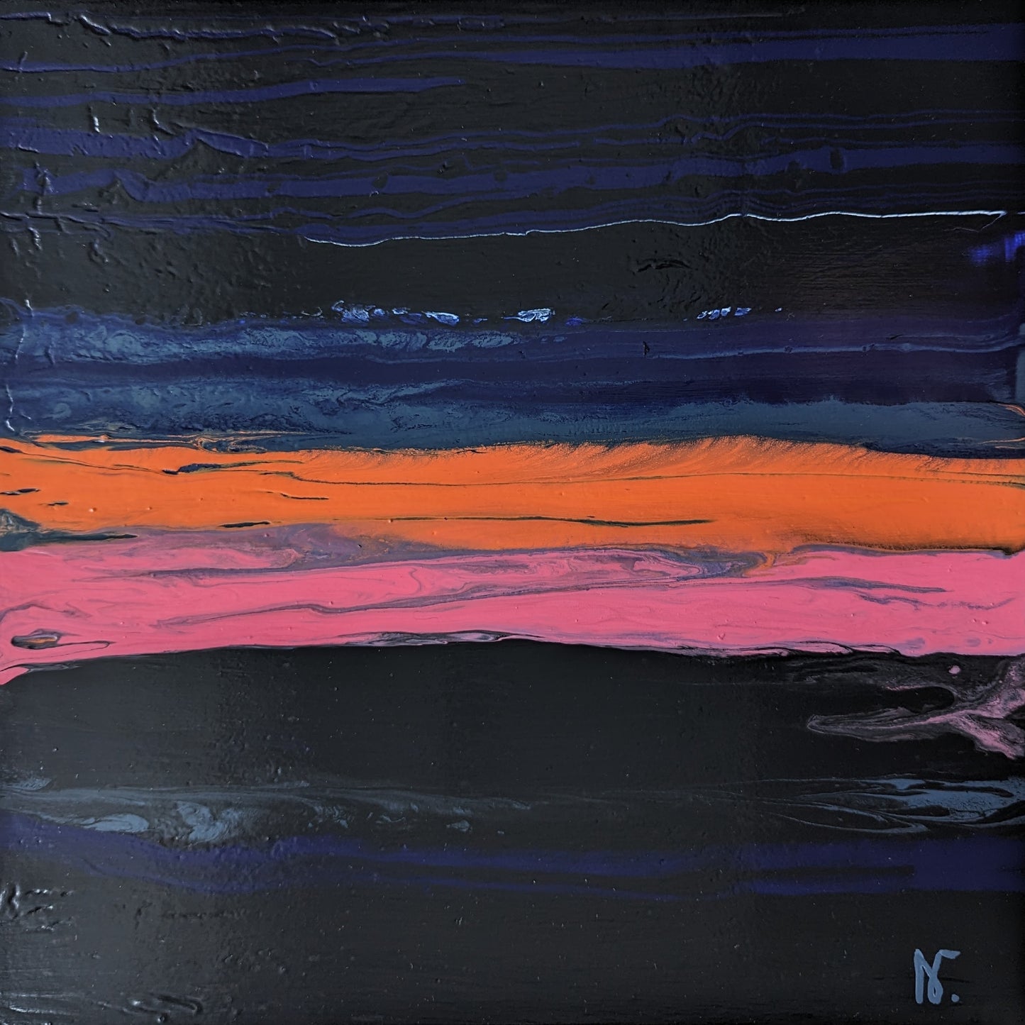AVAILABLE - Night Sky, Ottawa, 2024 (12x12")