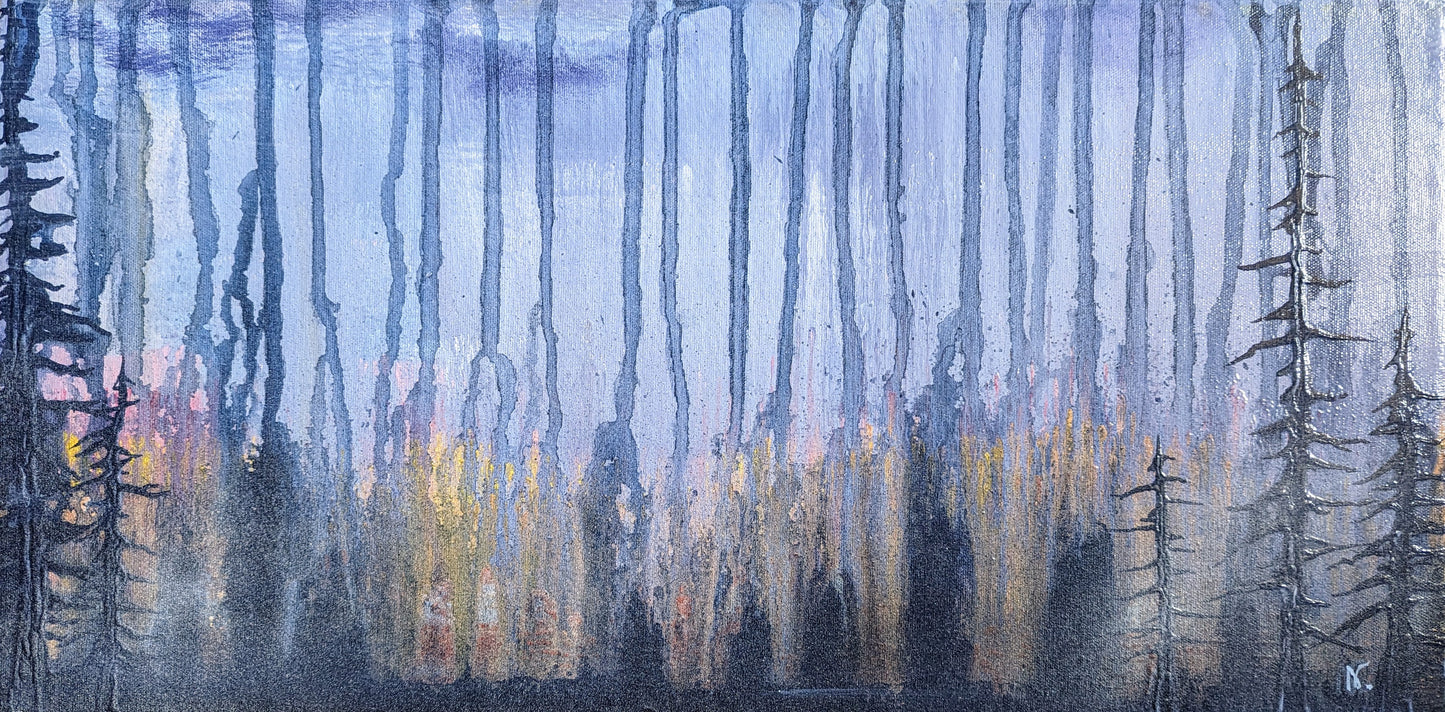 AVAILABLE - Mystic Woods, 2023 (12x24")