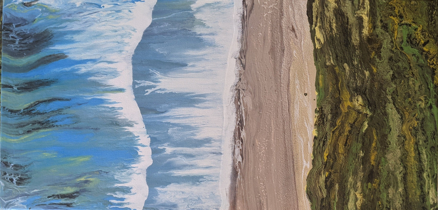 AVAILABLE - Sueno, Dreaming of Costa Rica, 2022 (12x24")