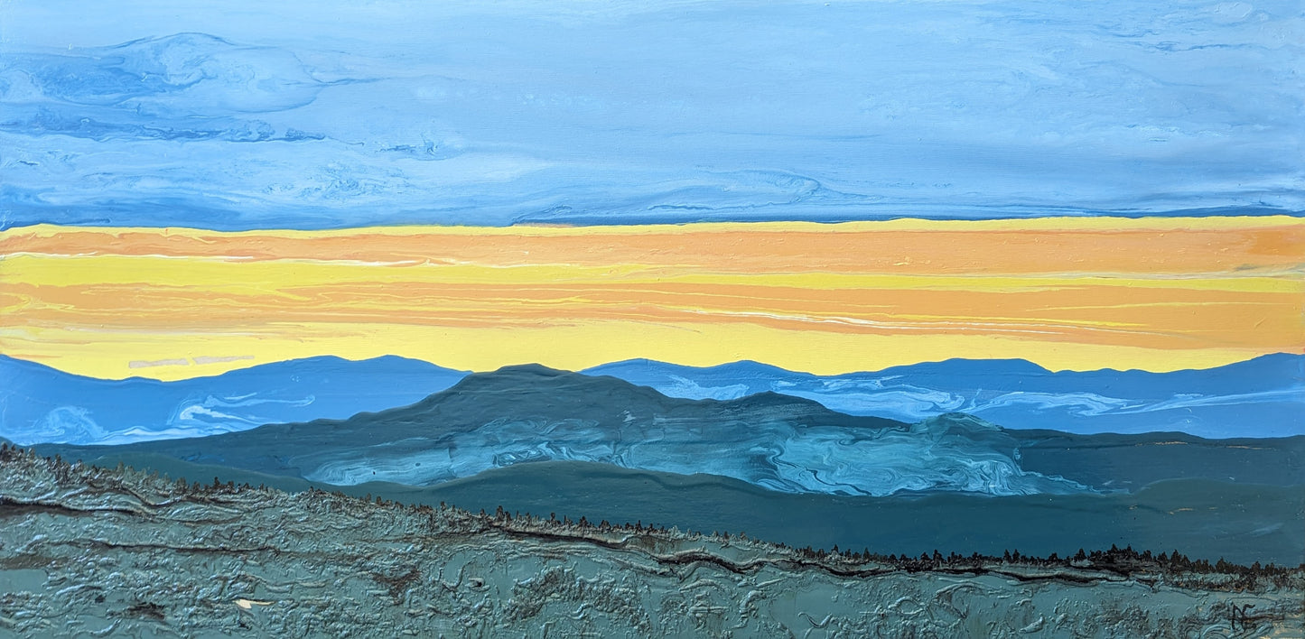 AVAILABLE - First Light, 2023 (18x36")