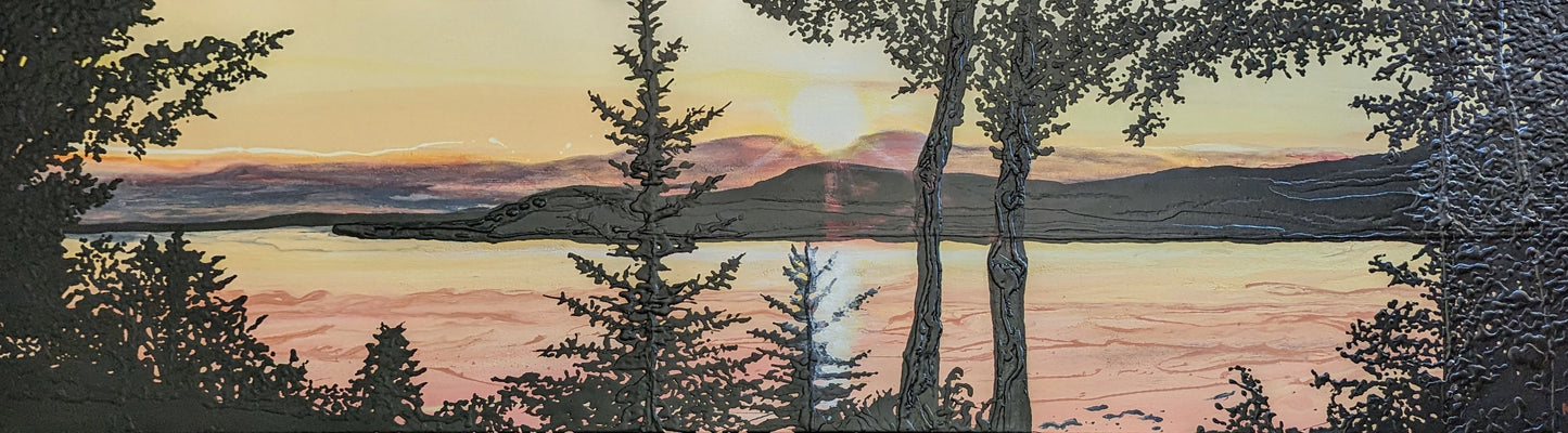 COMMISSION - Lake of Bays, 2022 (18x60")