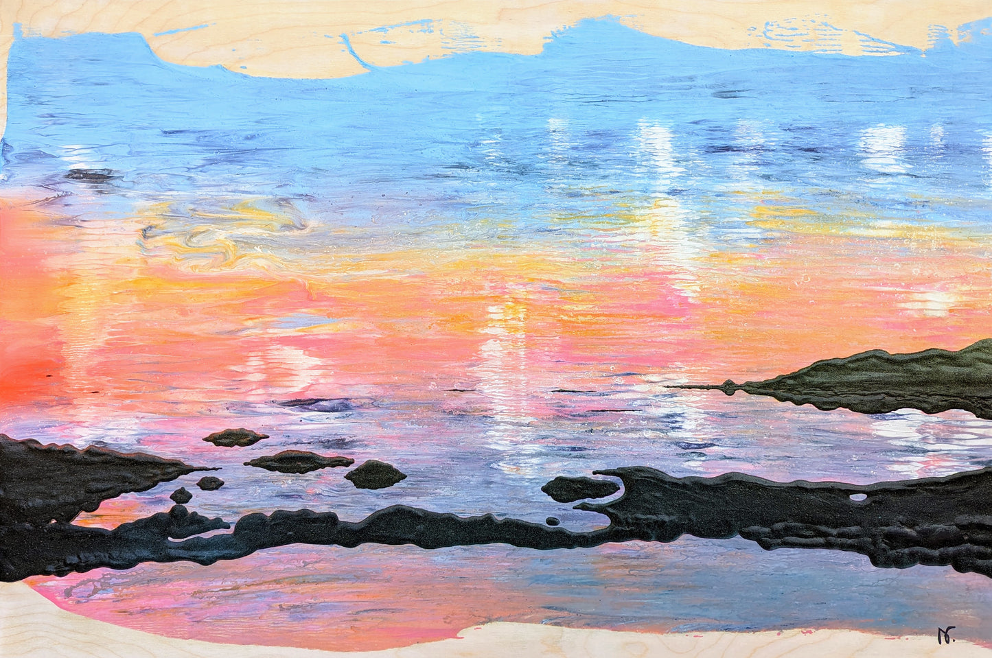 AVAILABLE - Fogo Island Dreaming, 2023 (24x36")