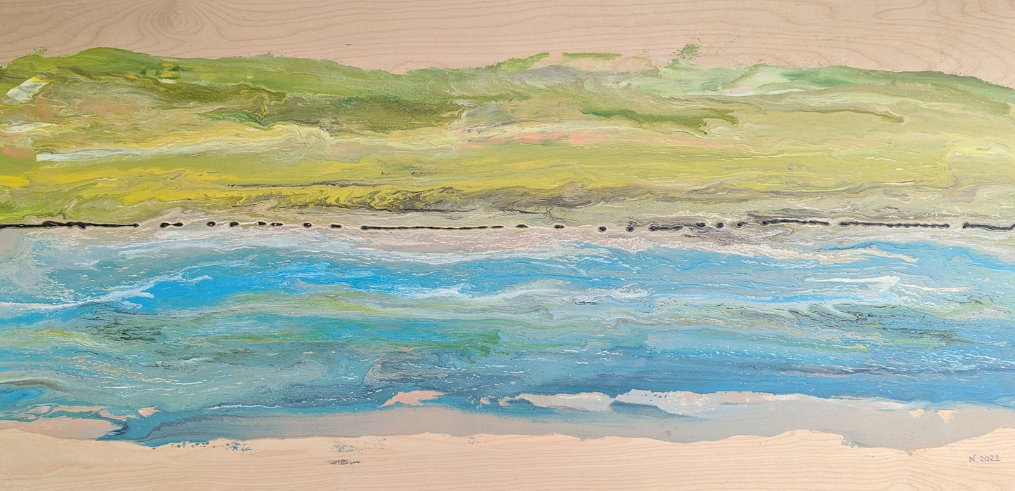 AVAILABLE - Across the Inlet, 2022 (24x48")