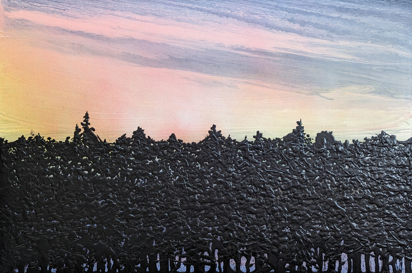 AVAILABLE - Black Lace, 2023 (24x36")
