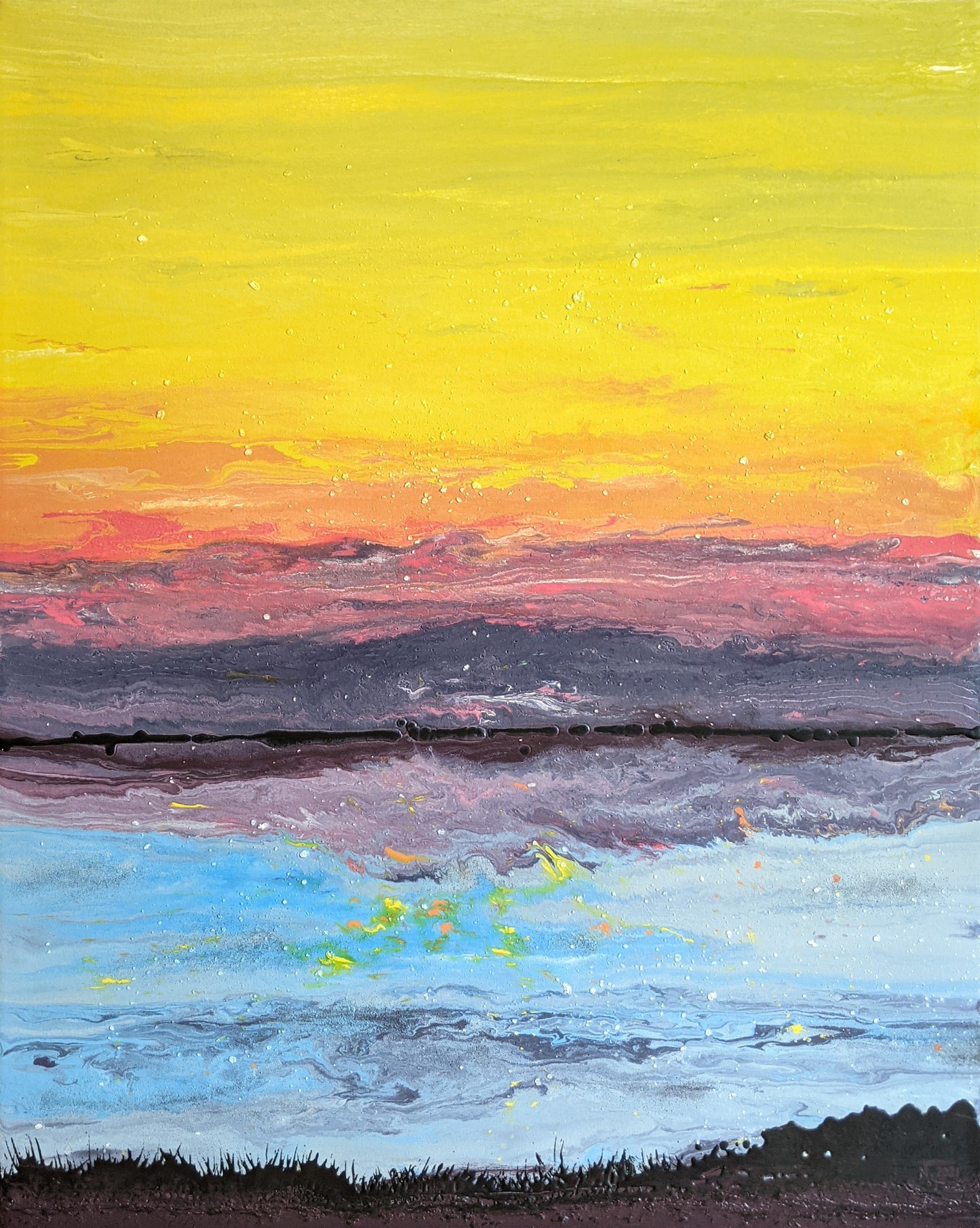 PEI North Shore, Facing West, 40x32" (2021)
