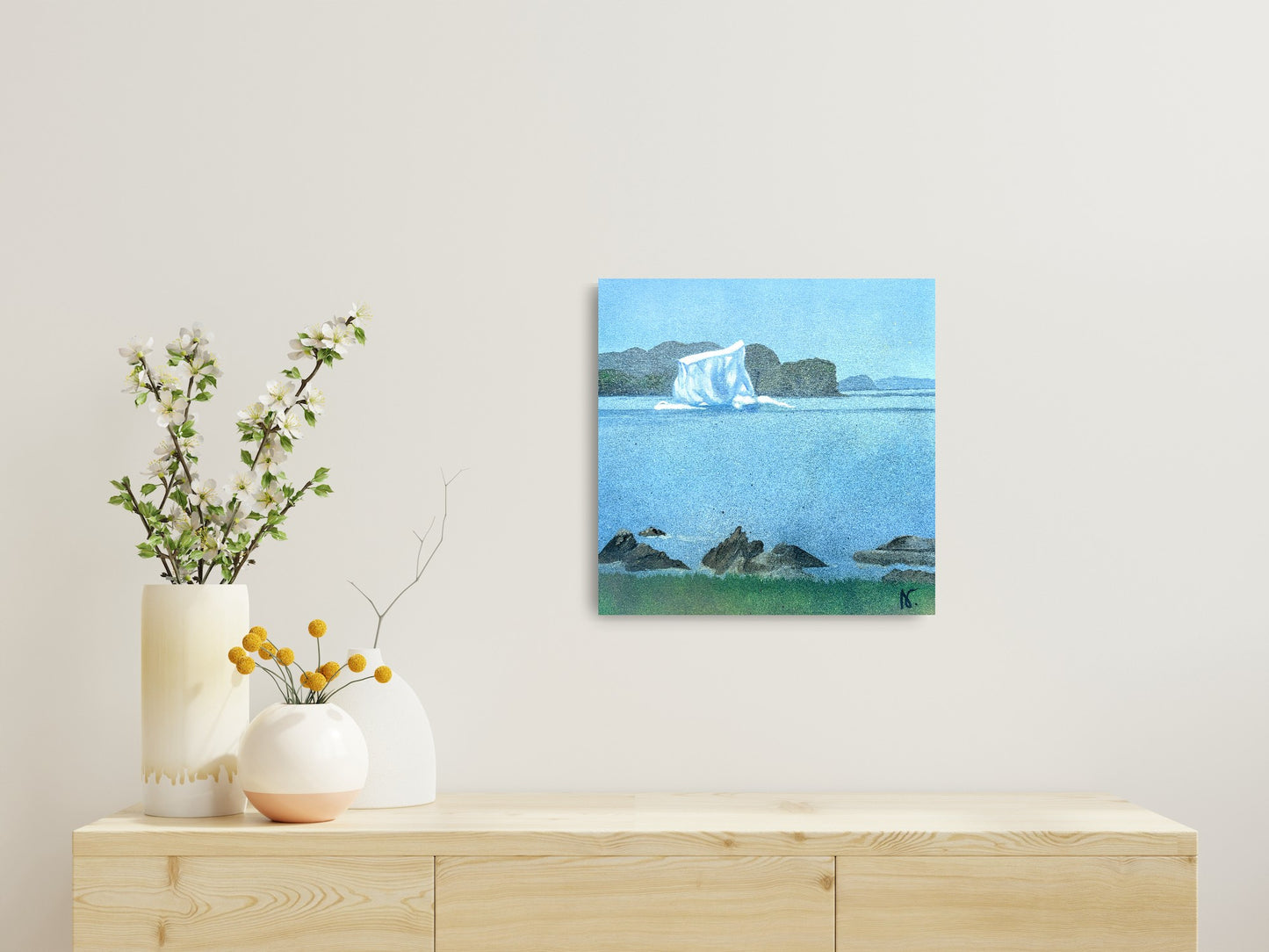 AVAILABLE - Cross Canada Series - Newfoundland and Labrador, Iceberg Alley, 2024 (12x12")