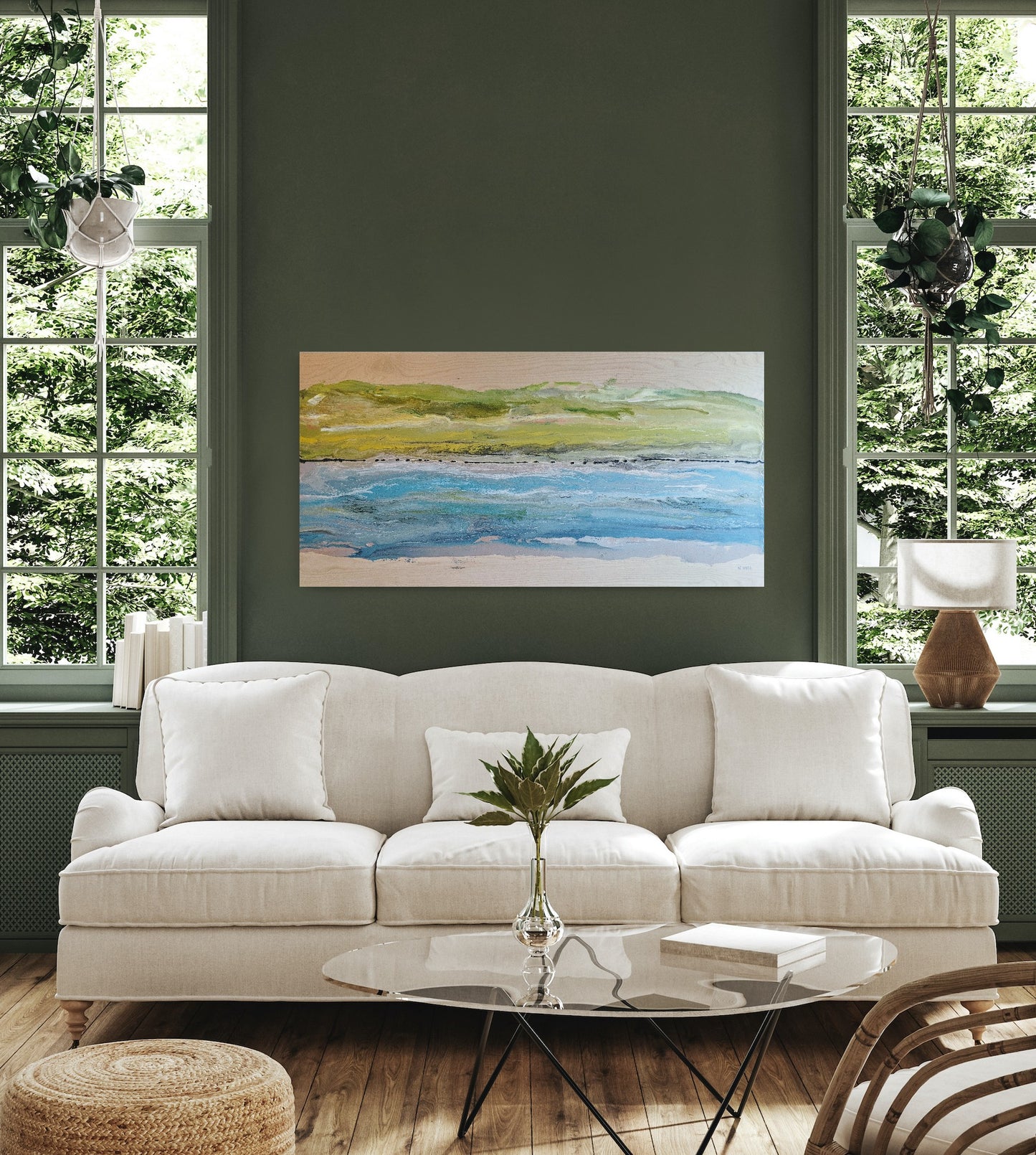 AVAILABLE - Across the Inlet, 2022 (24x48")