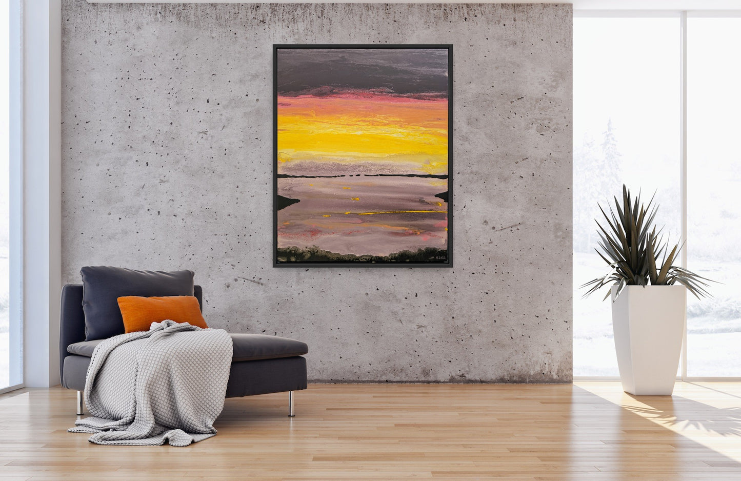 AVAILABLE - Sunrise, Thousand Islands, 2022 (30x24")