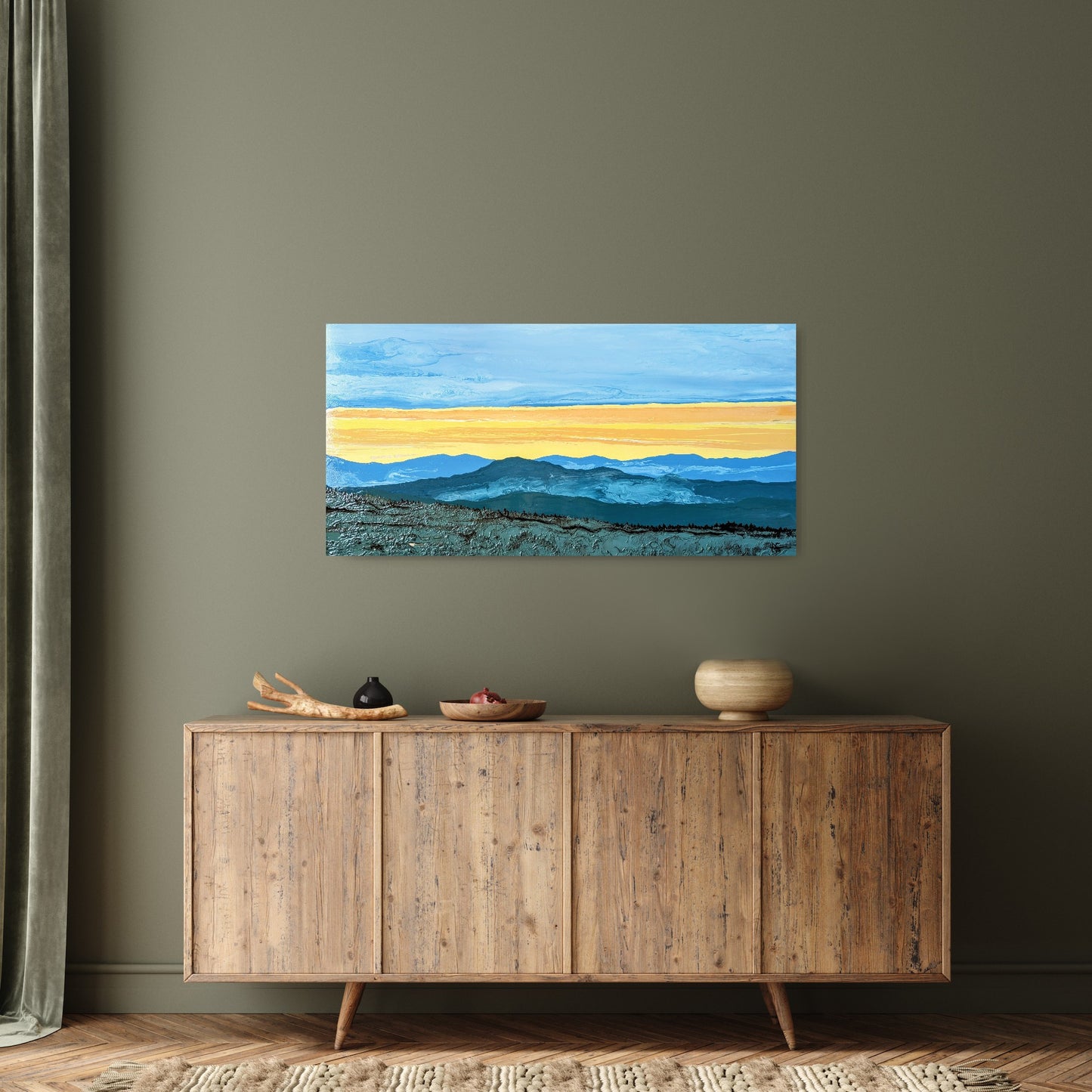 AVAILABLE - First Light, 2023 (18x36")