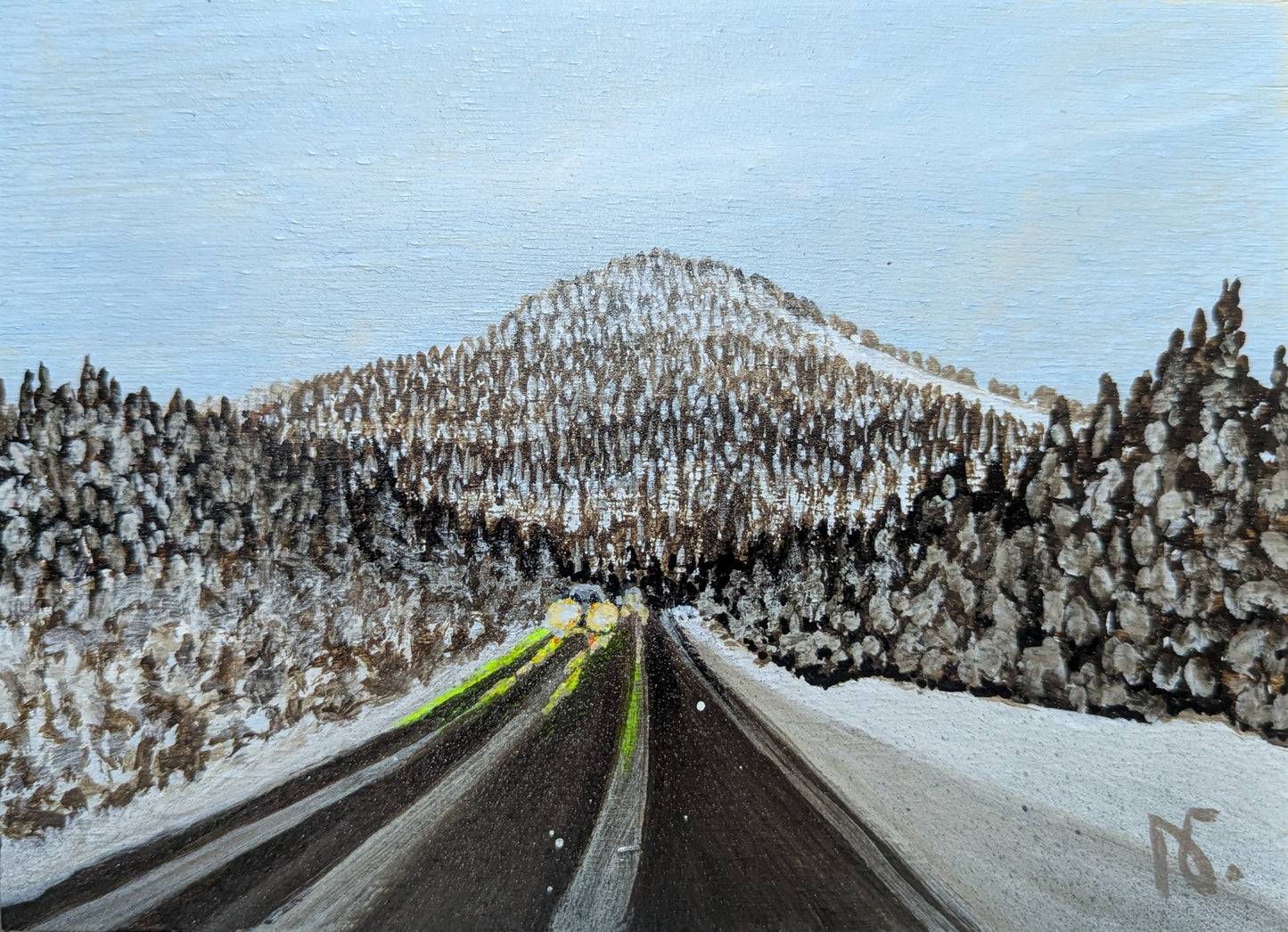 AVAILABLE - Coming and Going (5x7")