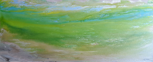 AVAILABLE - Dreamy Landscape, 2022 (24x10")