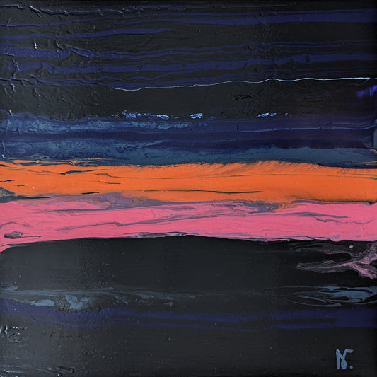 AVAILABLE - Night Sky, Ottawa, 2024 (12x12")
