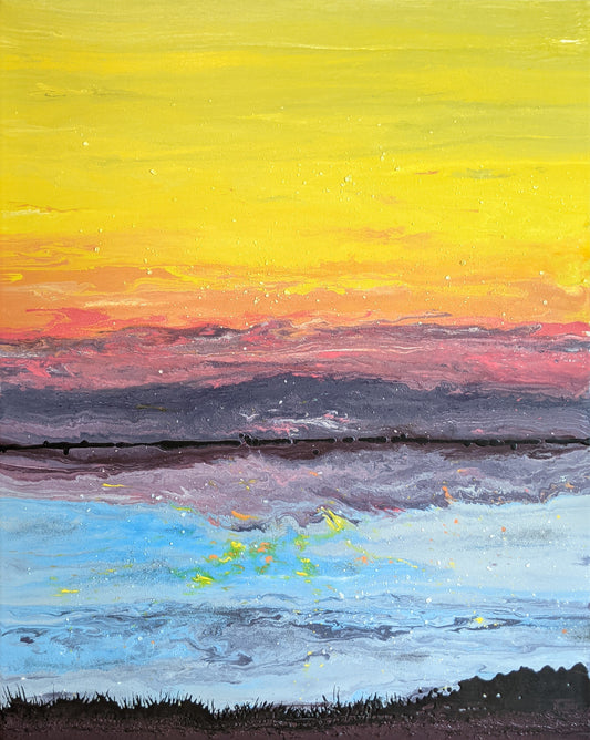 PEI North Shore, Facing West, 40x32" (2021)