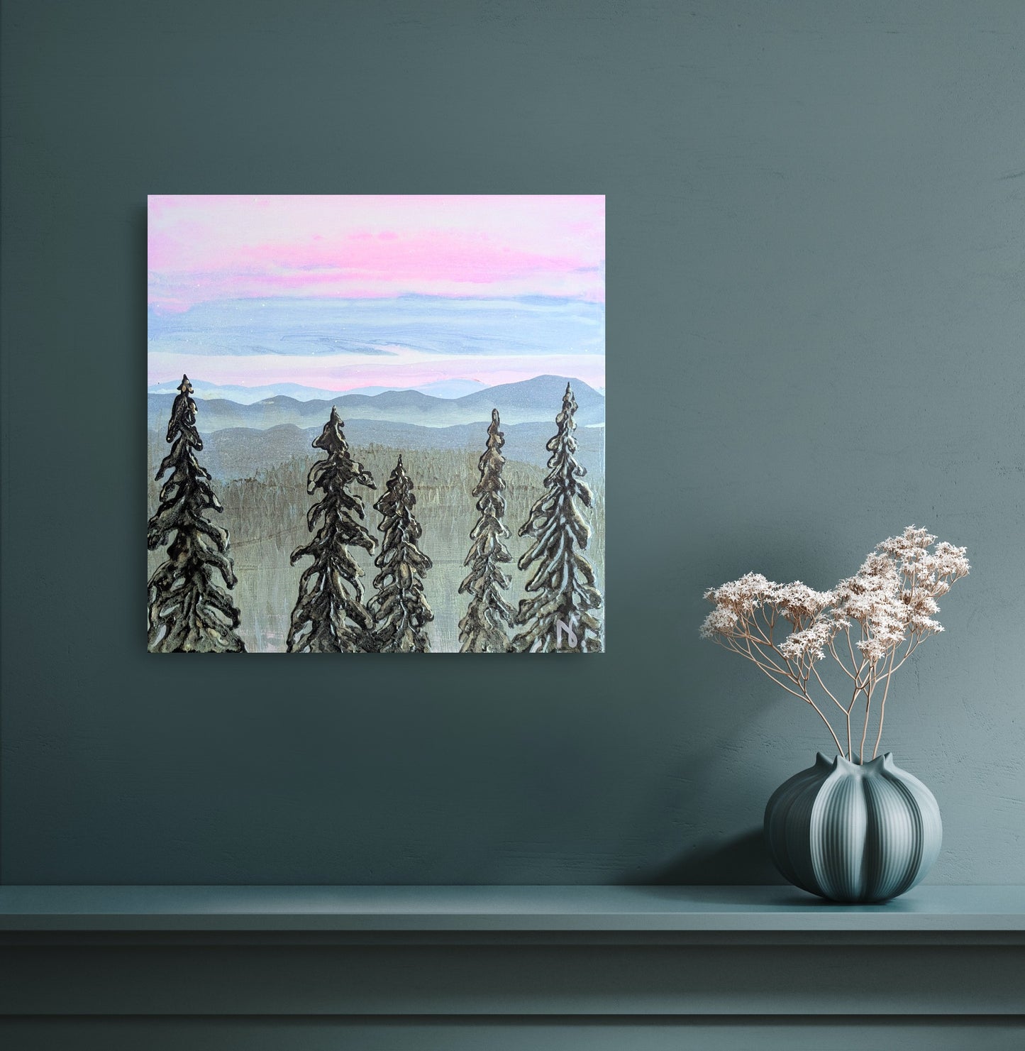 AVAILABLE - Rose Coloured Goggles (12x12")