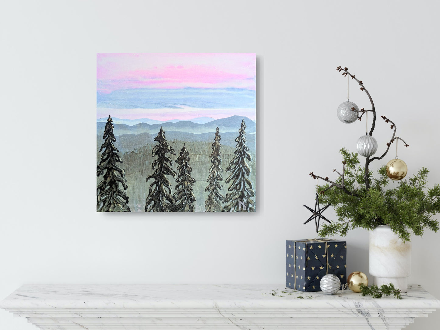 AVAILABLE - Rose Coloured Goggles (12x12")