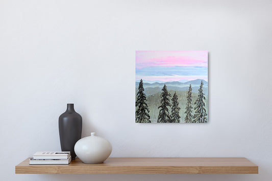 AVAILABLE - Rose Coloured Goggles (12x12")