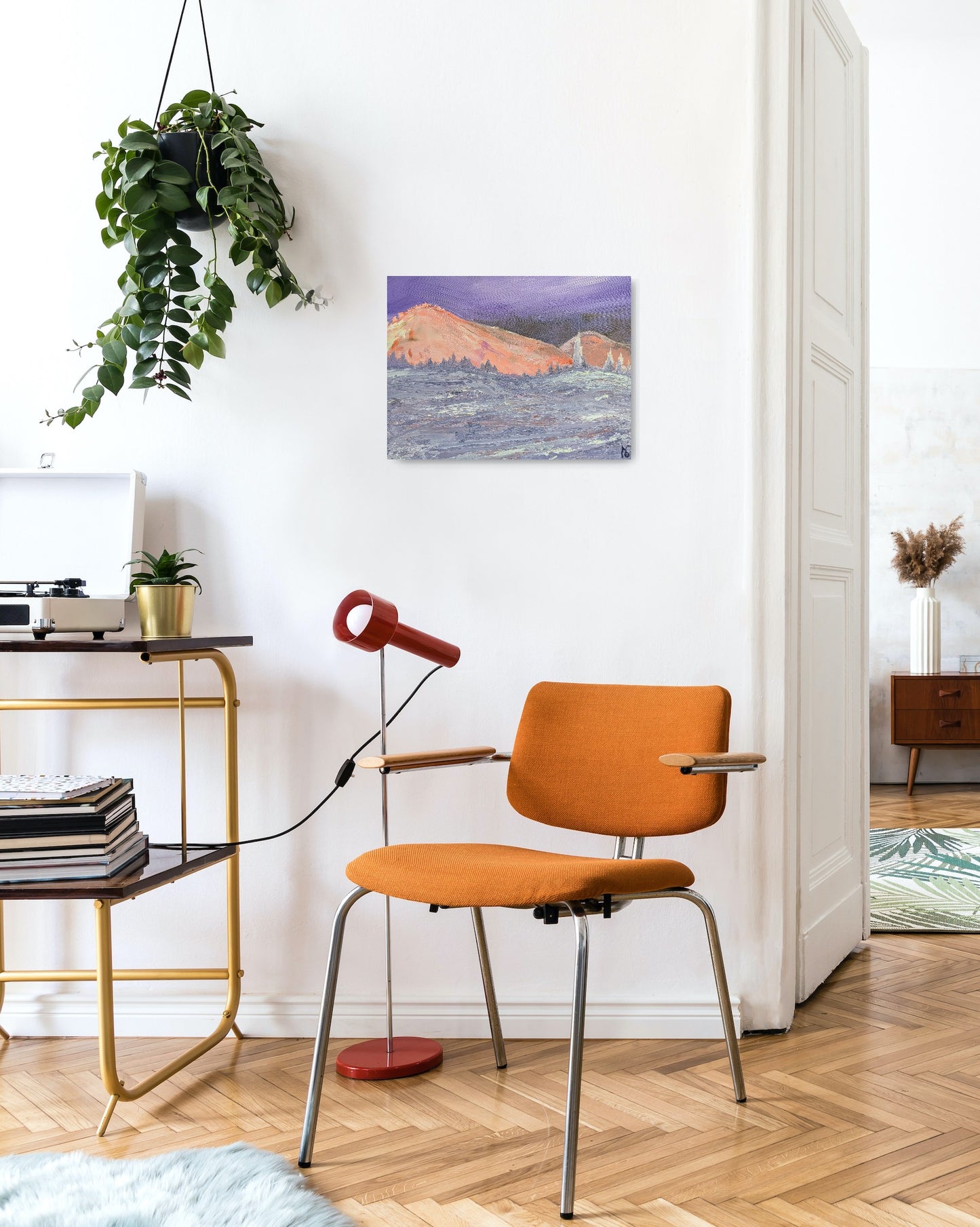 SOLD - Big White, Cliff Clearing (12x16")