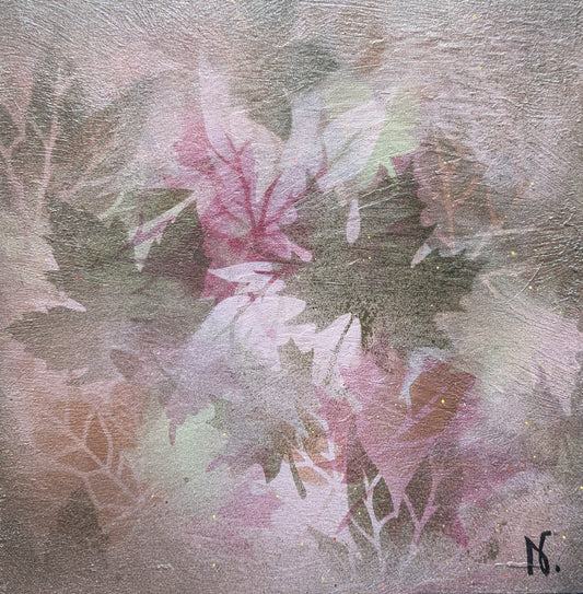 SOLD - Forever Rose Gold (12x12")